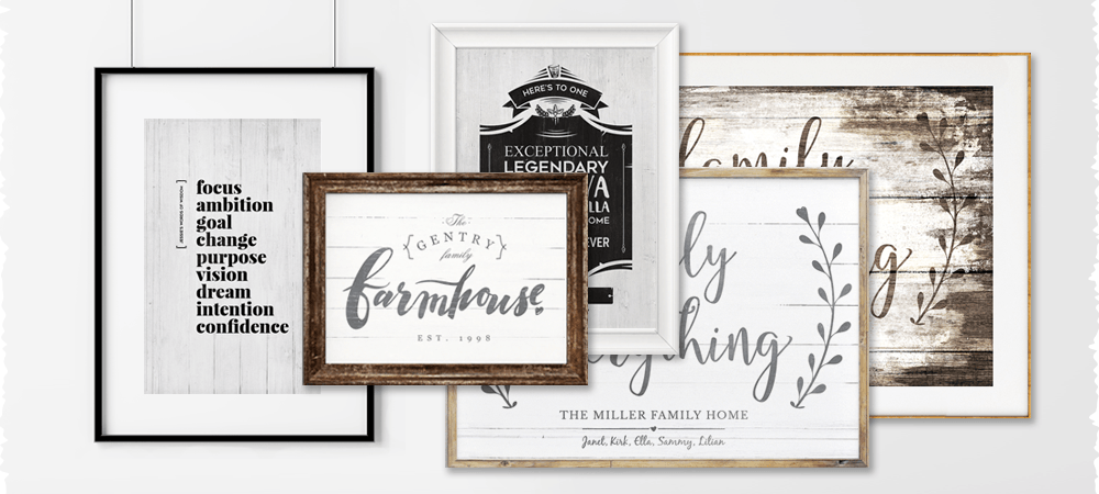 Framing Your Personalized Prints