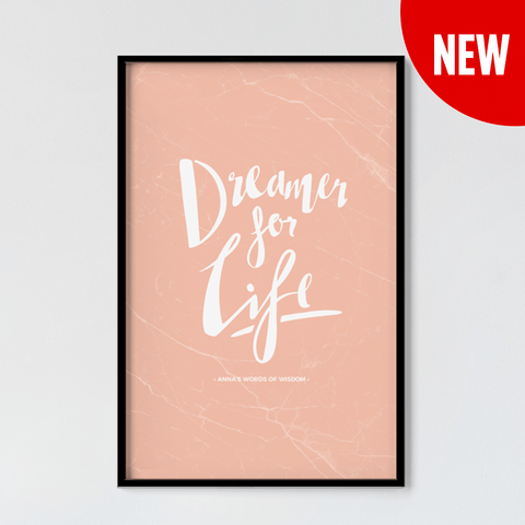 Dreamer Personalized Print