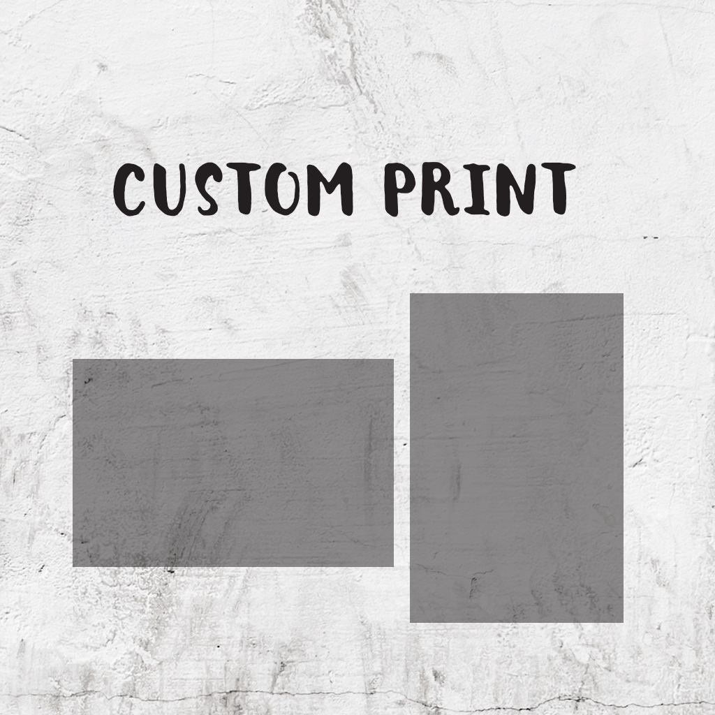 Set In Stone - Custom Print