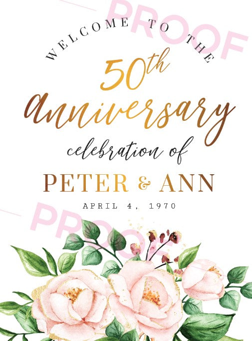 Custom Anniversary Print For Lindsay