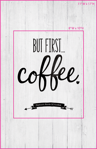 preview of the frame sizing available for Words Of Wisdom collection