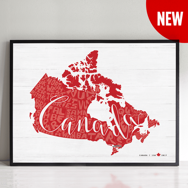 Any Place Canada Personalized Print