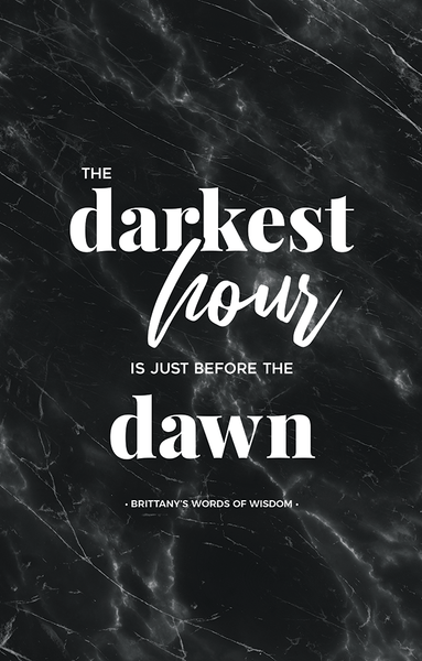 Dawn personalized print