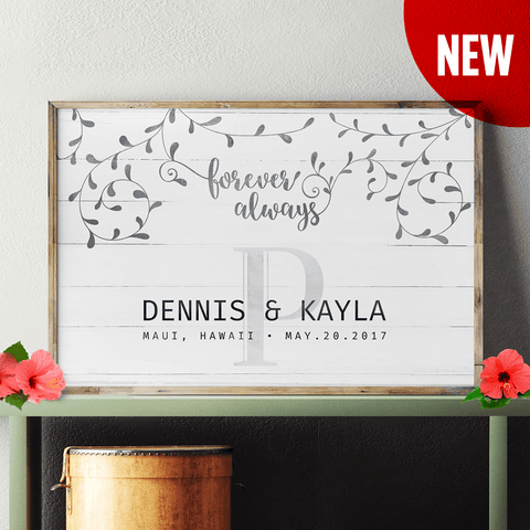 Floral Personalized Print