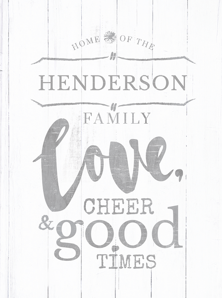 Preview of the Home Of Family Love print.