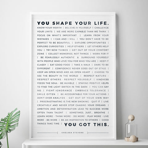 Manifesto Personalized Print