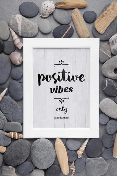 Positive Vibes Only - Yoga Studio Edition