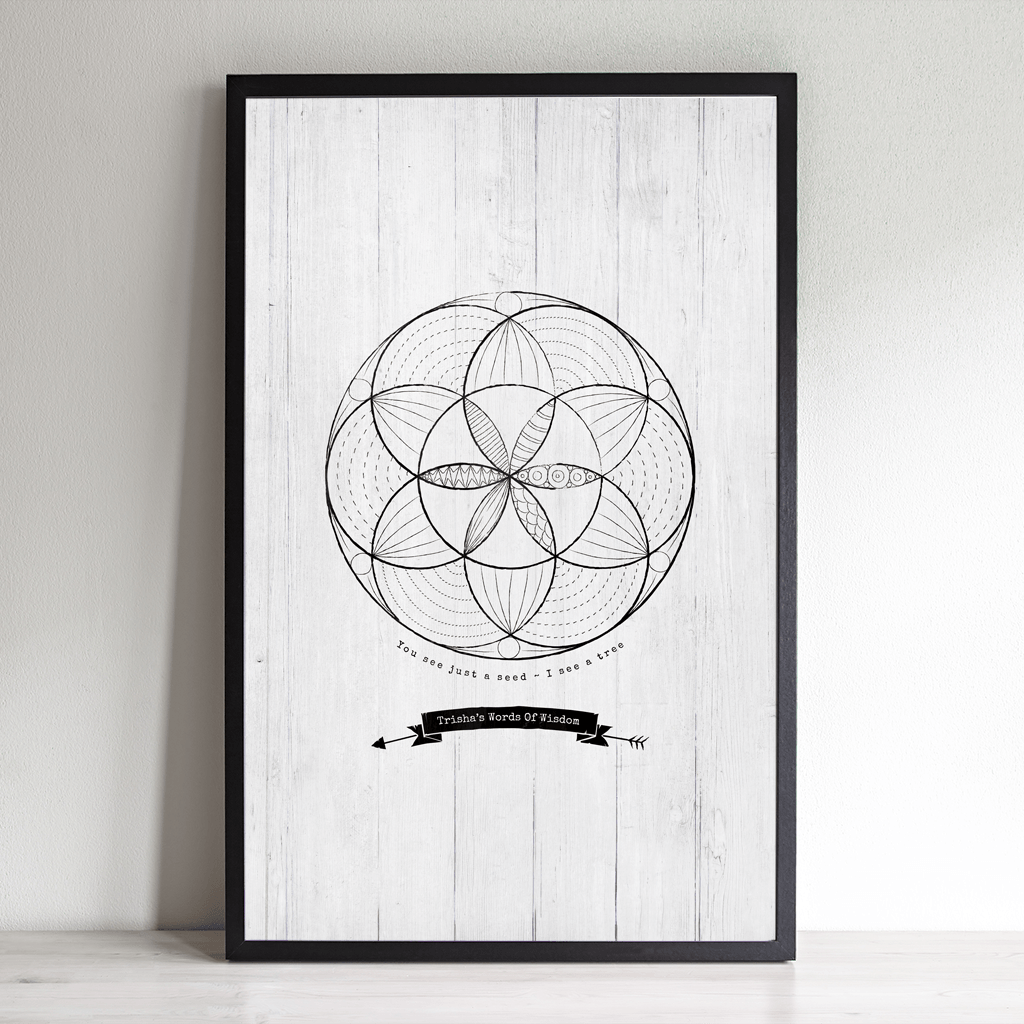 Seed Of Life personalized print