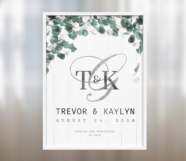 Totally and Absolutely Personalized Wedding print 