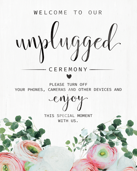 preview of the Unplugged Ceremony Bouquet print