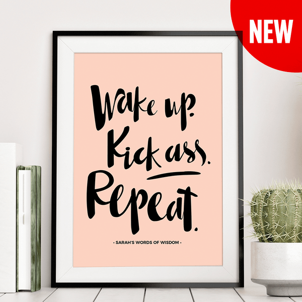 Wake Up Personalized Print
