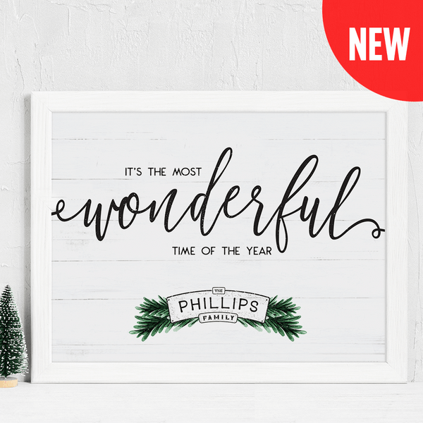 Wonderful Personalized Print