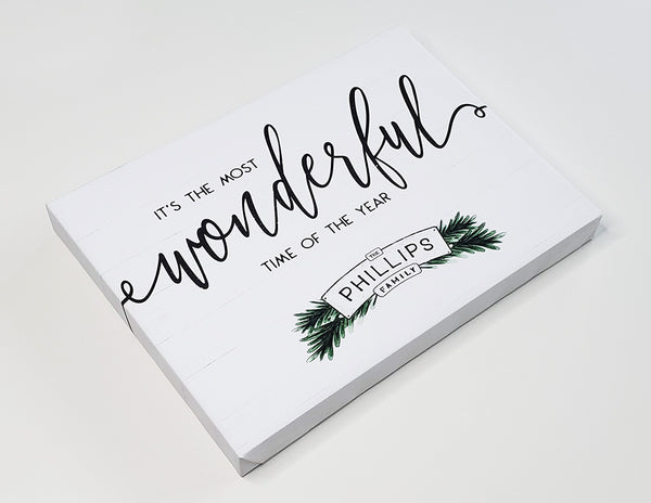Wonderful Personalized Canvas